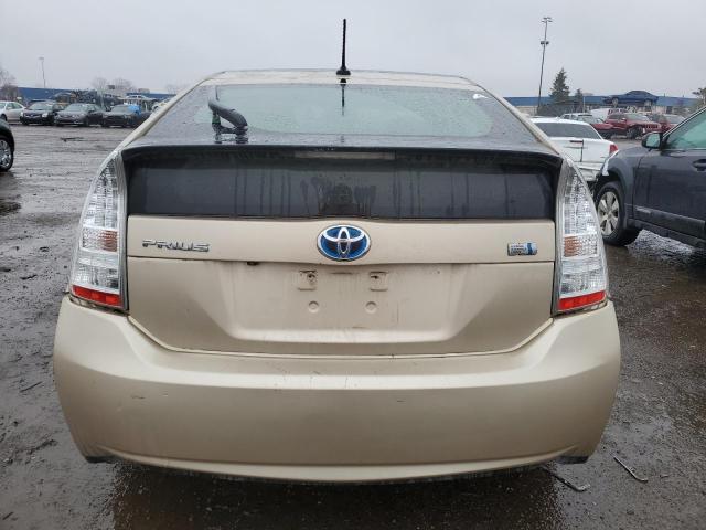 JTDKN3DU3B0259934 - 2011 TOYOTA PRIUS TAN photo 6