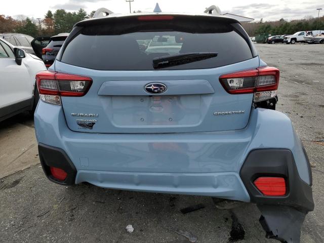 JF2GTAPC8MH397431 - 2021 SUBARU CROSSTREK PREMIUM BLUE photo 6