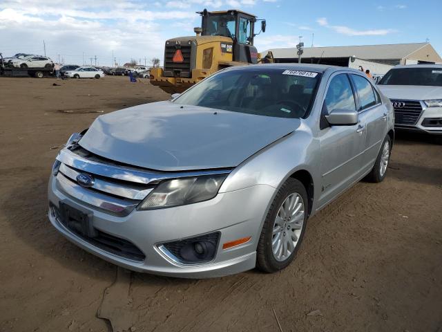 3FADP0L36AR109010 - 2010 FORD FUSION HYBRID SILVER photo 1