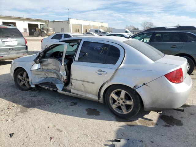 1G1AT58HX97277433 - 2009 CHEVROLET COBALT LT SILVER photo 2