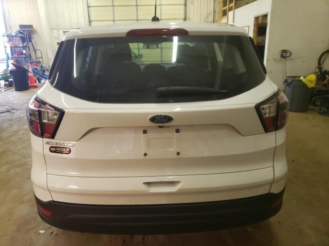 1FMCU0F78HUF08254 - 2017 FORD ESCAPE S WHITE photo 6