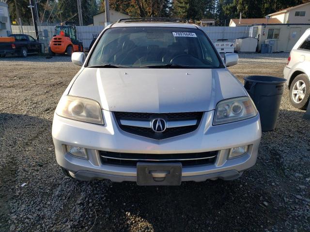 2HNYD18675H510770 - 2005 ACURA MDX TECHNO TOURING SILVER photo 5