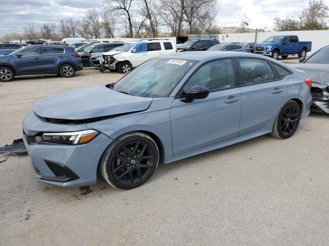 2HGFE2F57NH544820 - 2022 HONDA CIVIC SPORT 灰色 照片 1