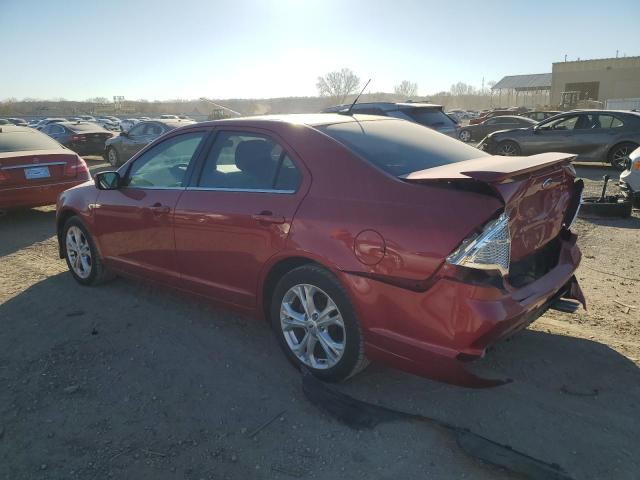 3FAHP0HA3CR247194 - 2012 FORD FUSION SE RED photo 2