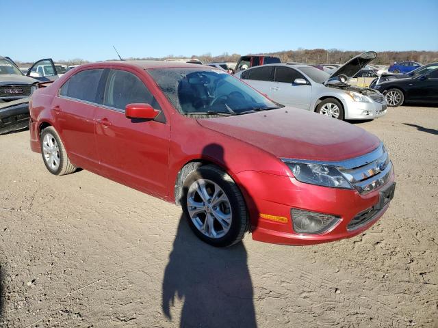 3FAHP0HA3CR247194 - 2012 FORD FUSION SE RED photo 4