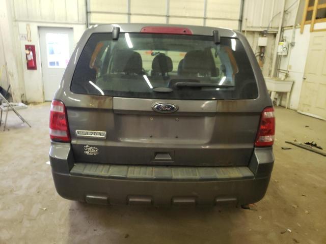 1FMCU0C7XCKB78237 - 2012 FORD ESCAPE XLS GRAY photo 6