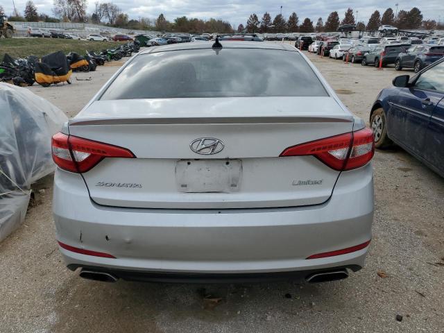 5NPE34AF4FH038110 - 2015 HYUNDAI SONATA SPORT SILVER photo 6