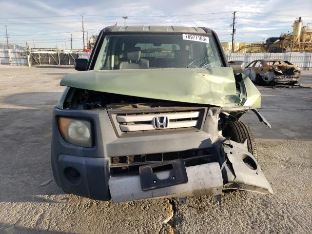 5J6YH18337L013327 - 2007 HONDA ELEMENT LX GREEN photo 5