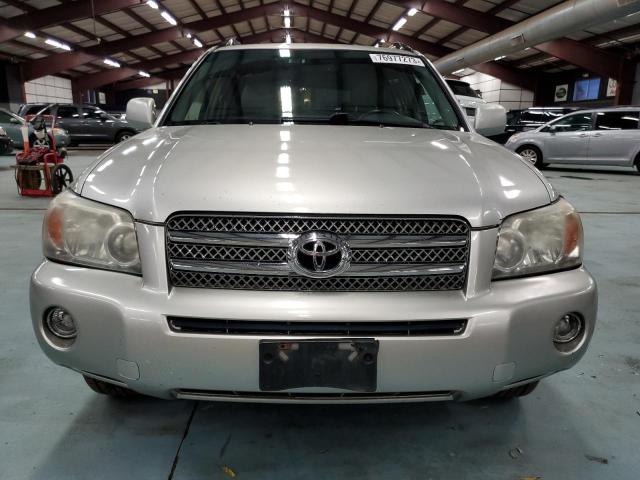 JTEEW21A070038406 - 2007 TOYOTA HIGHLANDER HYBRID SILVER photo 5