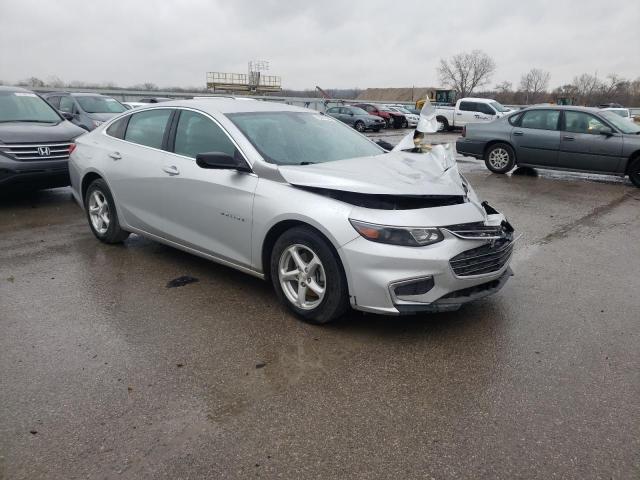 1G1ZC5ST6HF150246 - 2017 CHEVROLET MALIBU LS SILVER photo 4