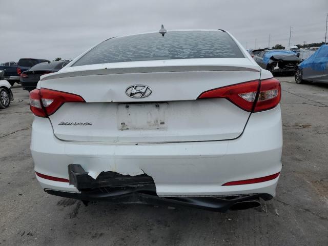 5NPE24AF1HH577404 - 2017 HYUNDAI SONATA SE WHITE photo 6