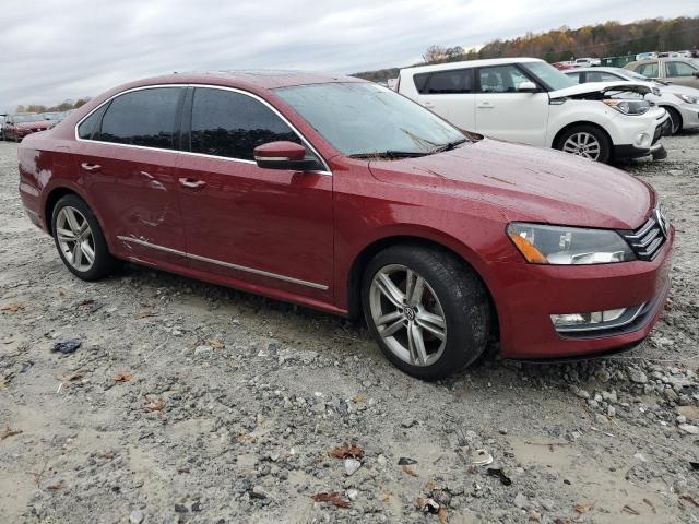 1VWBS7A36FC016583 - 2015 VOLKSWAGEN PASSAT SE RED photo 4