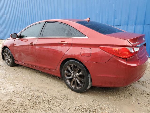 5NPEB4ACXDH507934 - 2013 HYUNDAI SONATA GLS RED photo 2