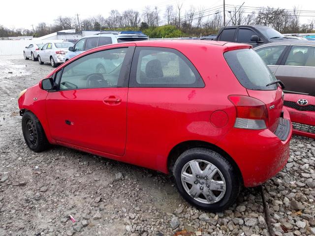 JTDJT4K32A5289803 - 2010 TOYOTA YARIS RED photo 2