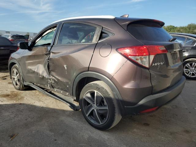 3CZRU5H74MM704077 - 2021 HONDA HR-V EXL BROWN photo 2