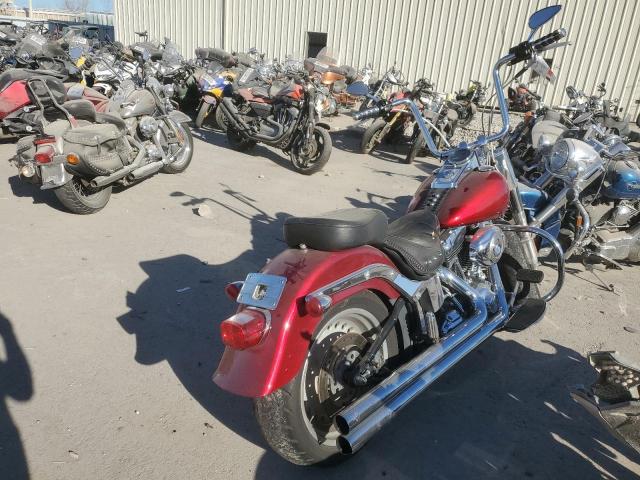 1HD1BX5107Y053820 - 2007 HARLEY-DAVIDSON FLSTF RED photo 4