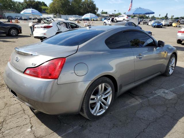 JNKCV64E89M607050 - 2009 INFINITI G37 BASE GRAY photo 3