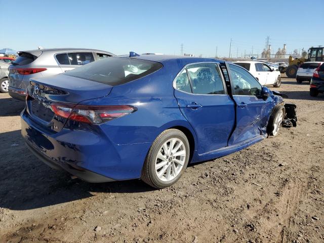 4T1C11AK3PU136847 - 2023 TOYOTA CAMRY LE BLUE photo 3