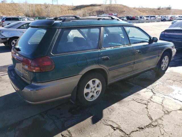 4S3BG6853X7648103 - 1999 SUBARU LEGACY OUTBACK GREEN photo 3