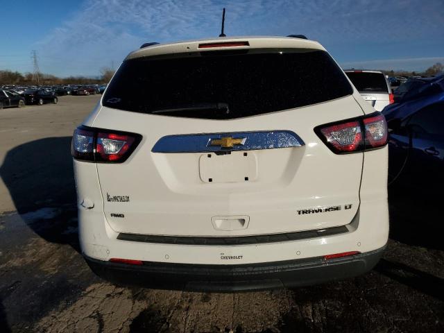 1GNKVJKD8DJ241747 - 2013 CHEVROLET TRAVERSE LT WHITE photo 6