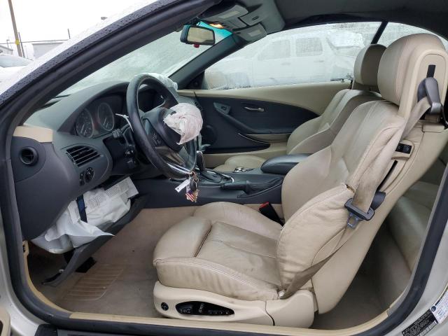 WBAEK73405B323299 - 2005 BMW 645 CI AUTOMATIC 银色 照片 7