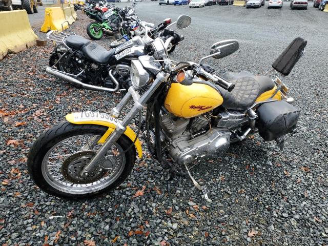 1HD1GVW115K302002 - 2005 HARLEY-DAVIDSON FXDCI YELLOW photo 2