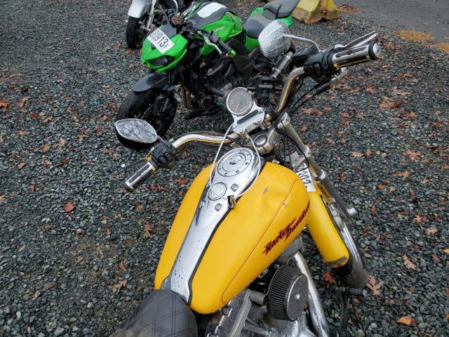 1HD1GVW115K302002 - 2005 HARLEY-DAVIDSON FXDCI YELLOW photo 5