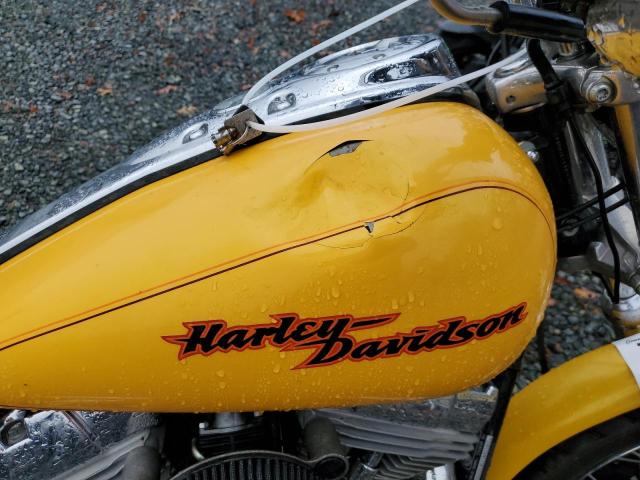 1HD1GVW115K302002 - 2005 HARLEY-DAVIDSON FXDCI YELLOW photo 9