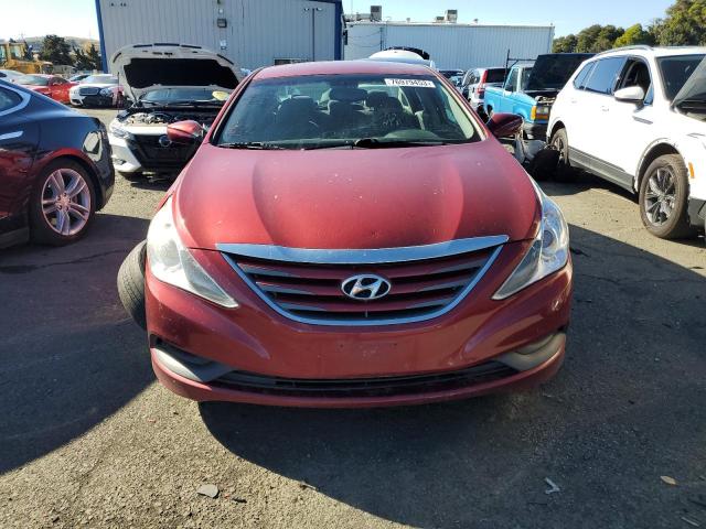 5NPEB4AC7EH814415 - 2014 HYUNDAI SONATA GLS RED photo 5