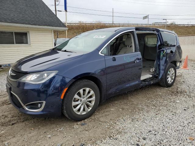 2C4RC1BG2KR666221 - 2019 CHRYSLER PACIFICA TOURING L BLUE photo 1