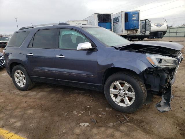 1GKKRPKD1EJ163740 - 2014 GMC ACADIA SLE BLUE photo 4