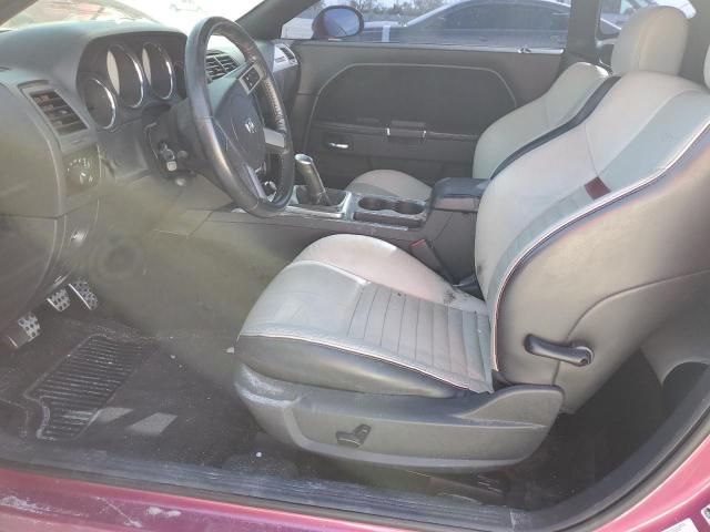 2B3CJ7DW6AH296528 - 2010 DODGE CHALLENGER SRT-8 紫色 照片 7