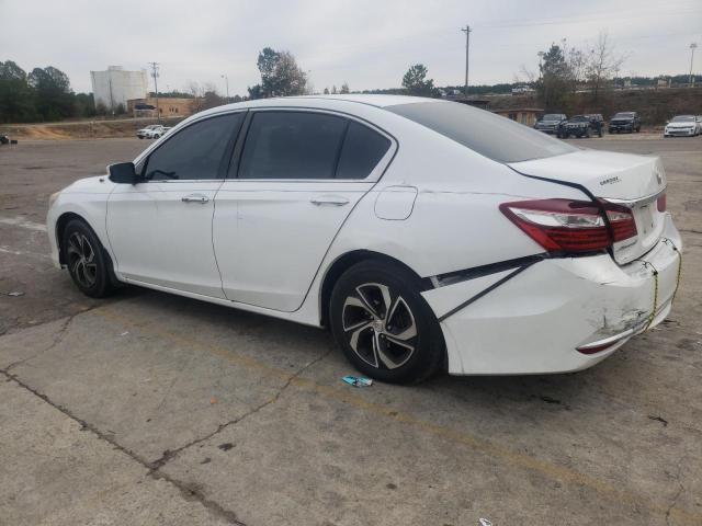 1HGCR2F37GA058919 - 2016 HONDA ACCORD LX WHITE photo 2