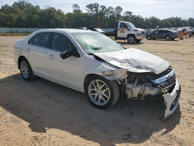 3FAHP0HA7CR285348 - 2012 FORD FUSION SE WHITE photo 4