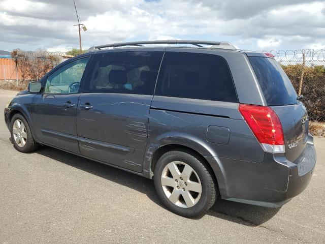 5N1BV28U74N353014 - 2004 NISSAN QUEST S GRAY photo 2