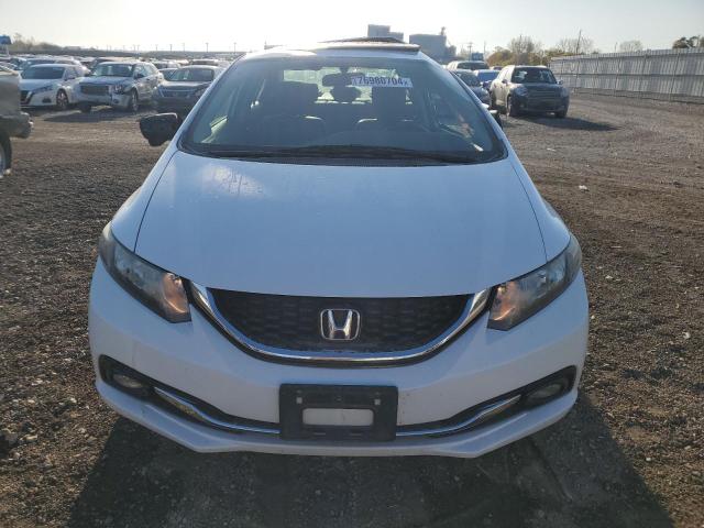 19XFB2F91EE078789 - 2014 HONDA CIVIC EXL თეთრი ფოტო 5