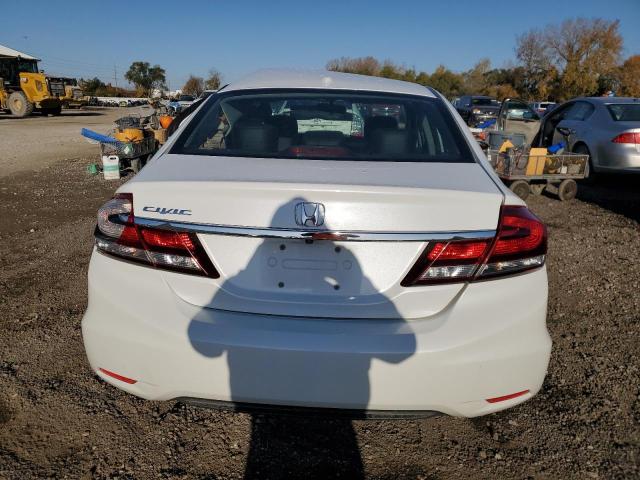 19XFB2F91EE078789 - 2014 HONDA CIVIC EXL თეთრი ფოტო 6