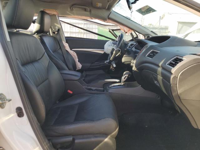 19XFB2F91EE078789 - 2014 HONDA CIVIC EXL თეთრი ფოტო 7