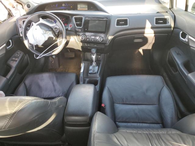 19XFB2F91EE078789 - 2014 HONDA CIVIC EXL თეთრი ფოტო 8