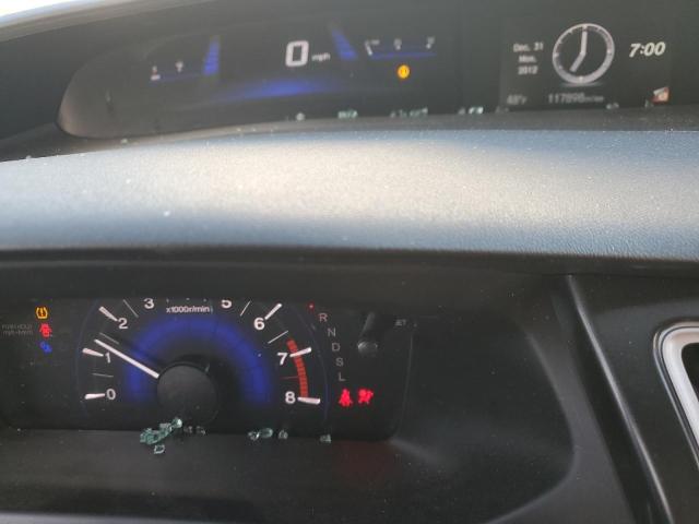 19XFB2F91EE078789 - 2014 HONDA CIVIC EXL თეთრი ფოტო 9