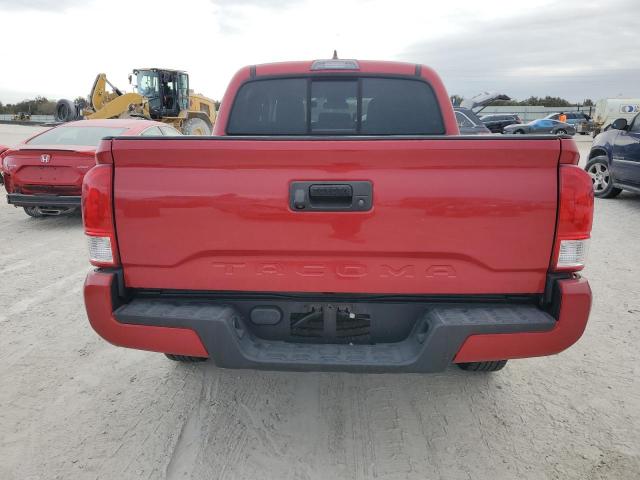 5TFAX5GN4GX069936 - 2016 TOYOTA TACOMA DOUBLE CAB RED photo 6