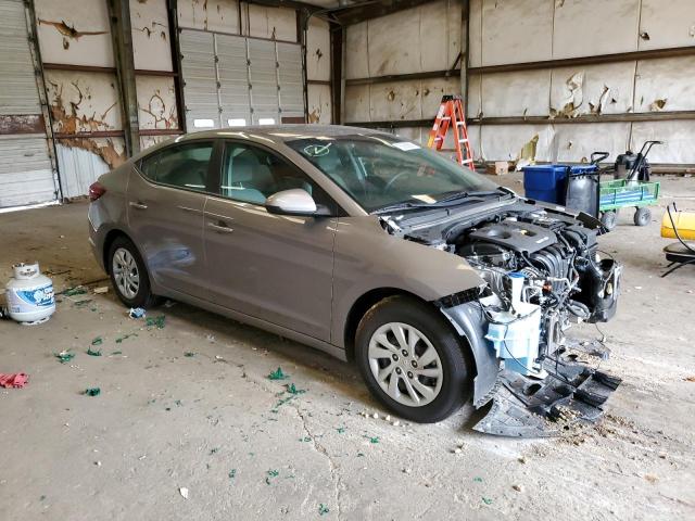 KMHD74LFXLU106145 - 2020 HYUNDAI ELANTRA SE GRAY photo 4