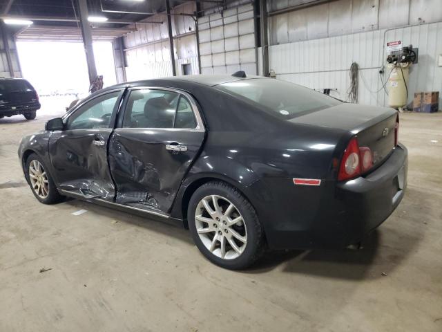 1G1ZE5E04CF225885 - 2012 CHEVROLET MALIBU LTZ შავი ფოტო 2