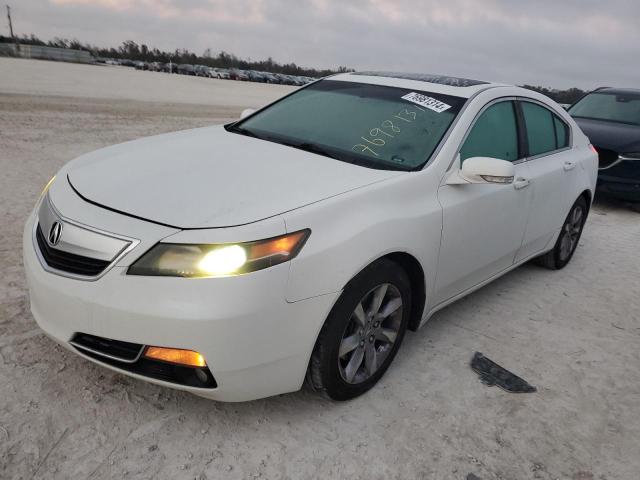 19UUA8F55DA010900 - 2013 ACURA TL TECH WHITE photo 1