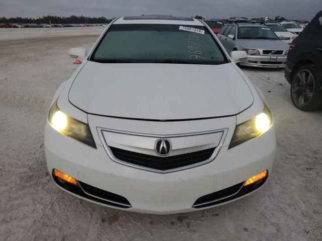 19UUA8F55DA010900 - 2013 ACURA TL TECH WHITE photo 5