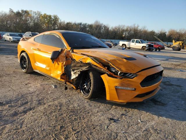 1FA6P8TH6J5112091 - 2018 FORD MUSTANG ORANGE photo 4