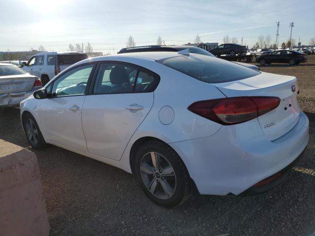 3KPFL4A74JE182041 - 2018 KIA FORTE LX WHITE photo 2