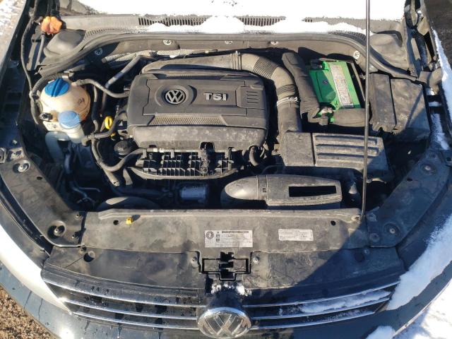 3VWD17AJ7FM345737 - 2015 VOLKSWAGEN JETTA SE BLACK photo 11