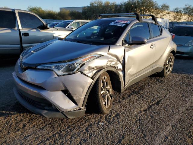 NMTKHMBX8JR030492 - 2018 TOYOTA C-HR XLE SILVER photo 1