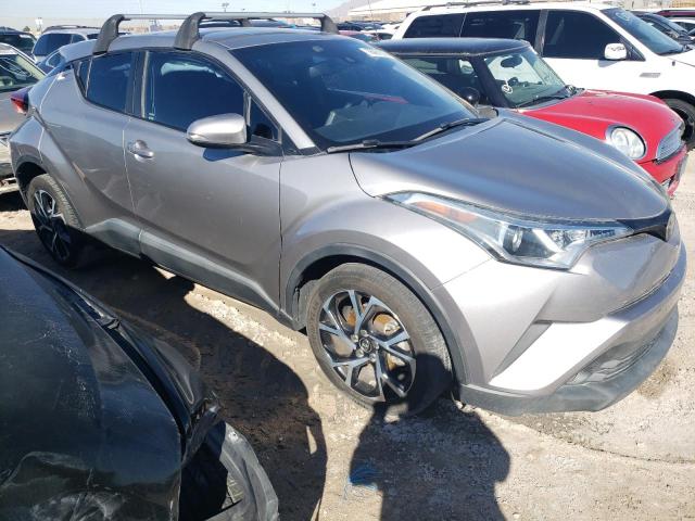 NMTKHMBX8JR030492 - 2018 TOYOTA C-HR XLE SILVER photo 4